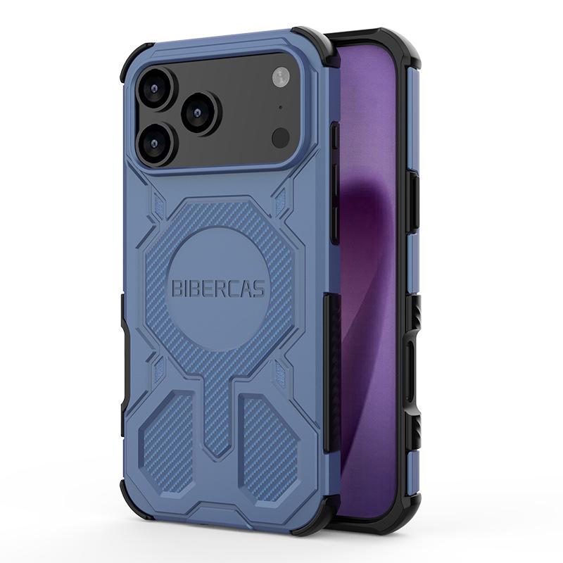 Матовый магнитный противоударный чехол J-16 для iPhone 17 Pro Max для Apple 16 Plus iPhone 14