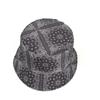 Unisex Trendy Versatile Sunshade Bucket Hat with Cashew Flower,Double-sided Sun Hat for Outdoor Vacation Travel