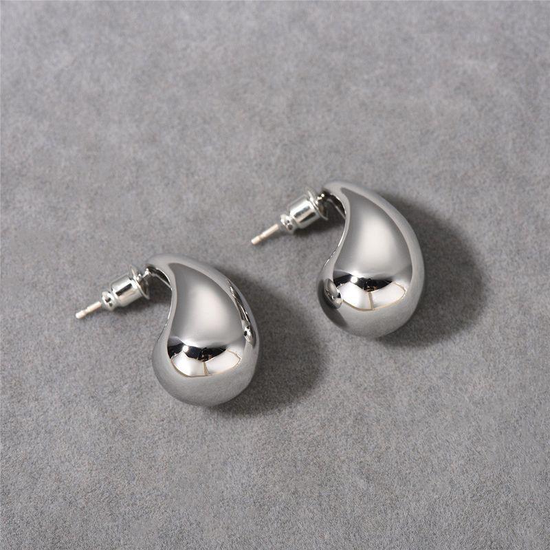 Cold Style Metal Women's Hollow European and American Fancy Water Drops