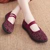 ****** and Autumn New Old ******* Cloth Shoes Women's Large Size Breathable Mother Shoes Comfortable Non-slip S**t Sole Medium and Old Casual Shoes