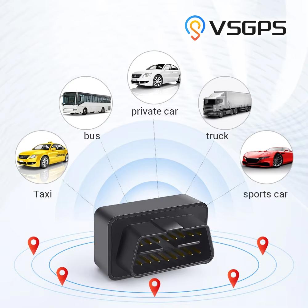 2G GSM Car OBD GPS Tracker with Real Time Tracking Geo Fence Speed Alarm