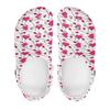 White Printed EVA Clogs Adult Unisex Easy Wear Breathable Slip On Casual Shoes Soft Sole Summer Sandals Lightweight Daily Wear
