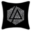 World Famous Rock Band Linkin P-Park Pillow Covers Sofa Decorative Home Double-Sided Printing Short Plush Cute Cushion Cover