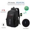 2023 Men's Large Capacity Backpack for Junior High School, Travel, and Laptop Use
