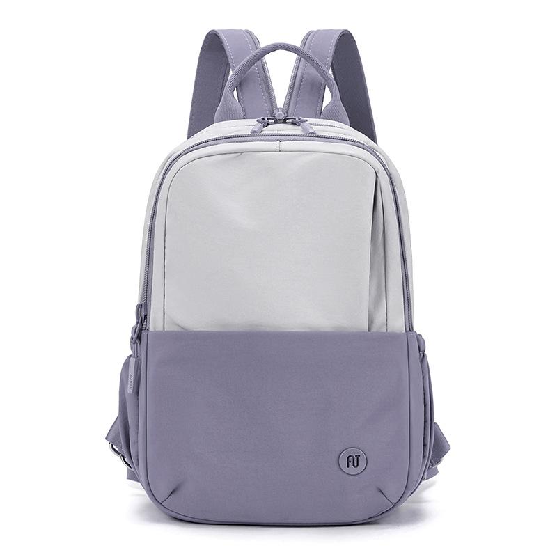 Contrast Color Multi-function Bag Chest Bag Women's Crossbody Bag Travel Backpack