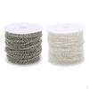 2Pcs Iron Bulk Tail Chain Extension Necklace Jewelry