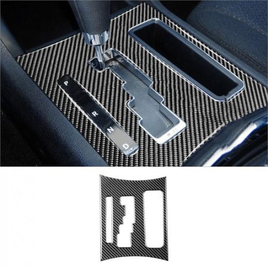 Carbon Fiber Interior Automatic Gear Shift Cover Trim For Dodge Charger 2011-14