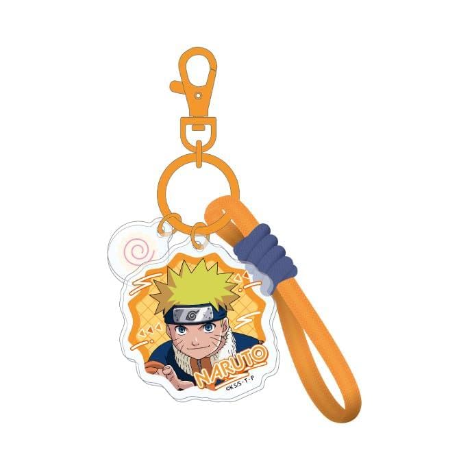 Ensky NARUTO Jingle Keychain Uzumaki Naruto H140 x W65mm or less Acrylic -Naruto- 1. Approx.