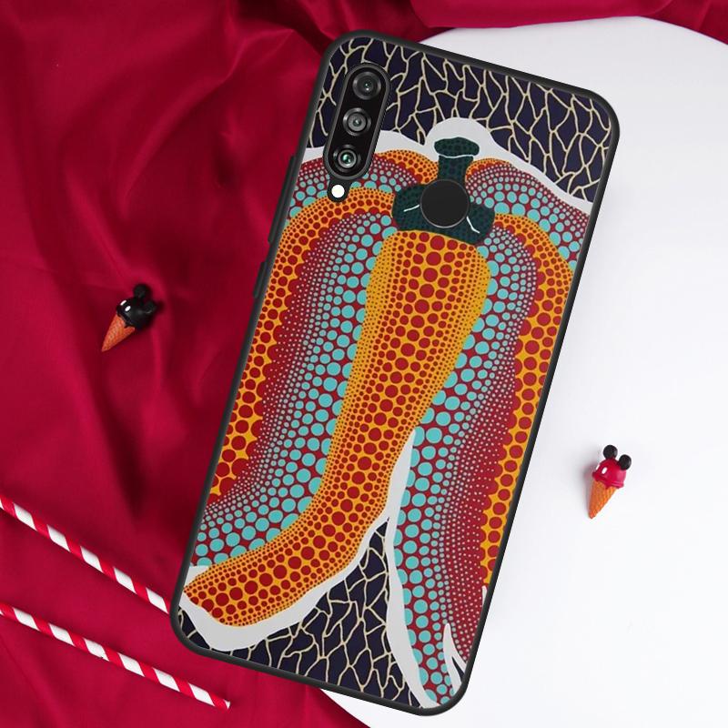 Yayoi Kusama Pumpkin Art For Huawei Nova Y61 Y91 Y90 Y70 Y60 Y72 12s 12i 11i 7i 8i 9 10 SE P60 Pro P30 P40 Lite Case