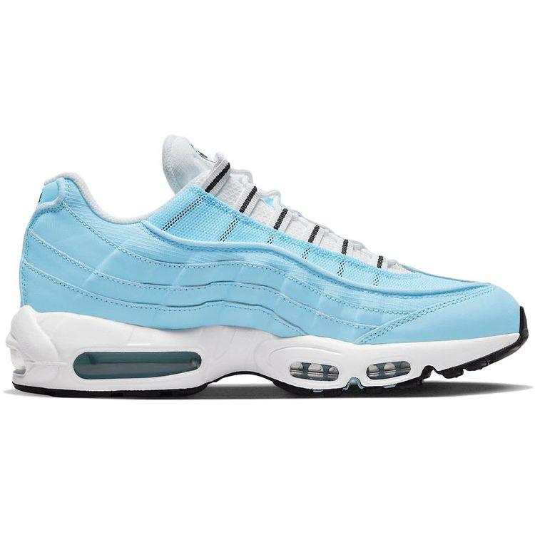 Nike Air Max 95 Blue Chill Męskie Trampki Białe Czarne DZ4395-400