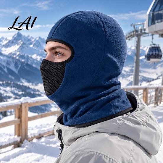 Cold Weather Face Cover Fleece Balaclava Ski Mask for Fall Winter Windproof Warm Full Cover Neck Gaiter Outdoor Cycling Motorcycle Riding Skiing