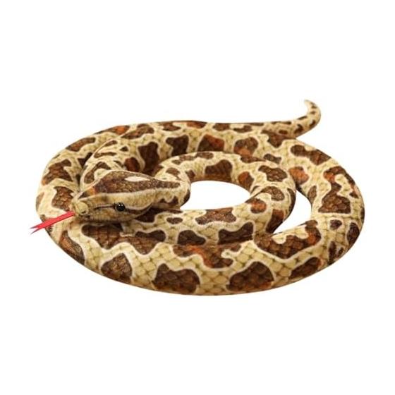 200cm Snake Plush Toy, Large Stuffed Snake Pillow, Cute Animal, Soft Touch