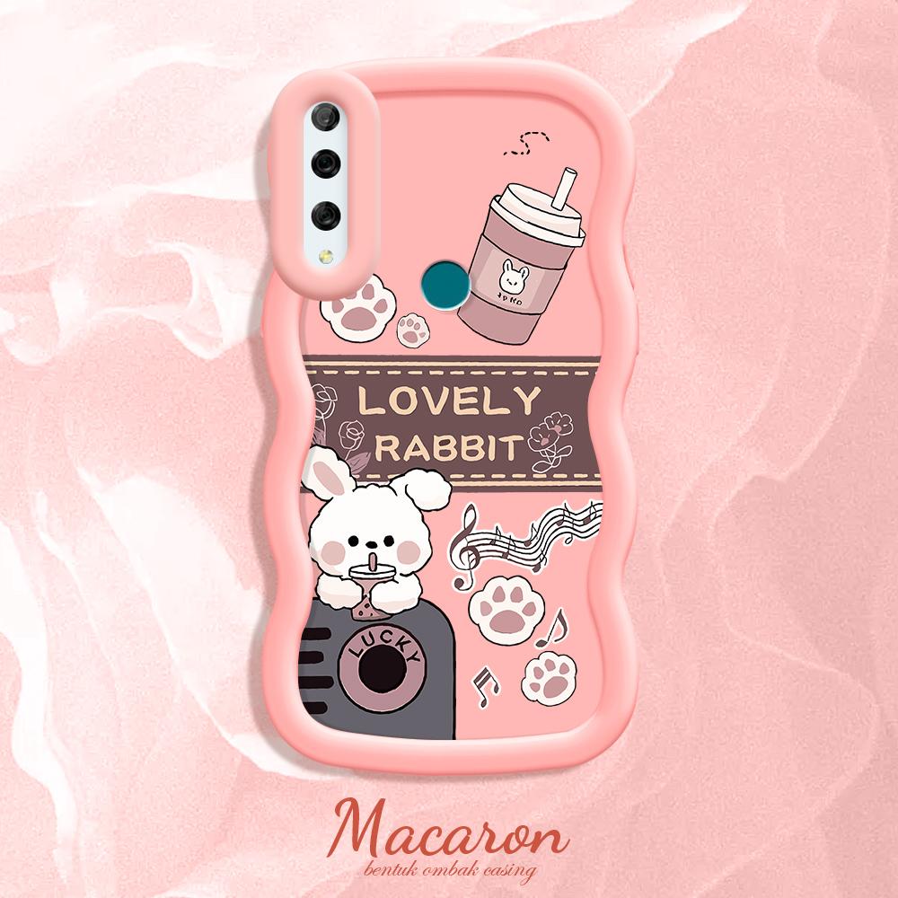 

Окрашенный узор Big Wave Edge Мягкий силиконовый материал Macaron чехол для телефона противоударный защитный резиновый чехол для iPhone Huawei Honor Infinix Tecno Tecno Spark 8C розовый