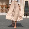 Women's Fashion Casual Solid Color Print Summer Spring Skirts