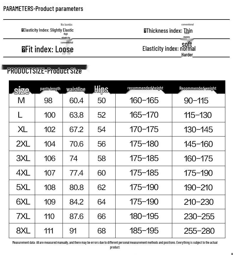 Herren Sommer Business Casual Weitbeinige Jeans