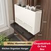 Kitchen Storage Knives Holder Wall Mounted Organizer Spoon and Chopsticks Rest Hanging Organizers Aluminium