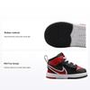 Air 1 Mid RM EasyOn TD Bred Dětské tenisky Černá Bílá Univerzitní červená FQ1283-006
