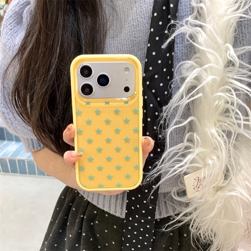 2-in-1 Frame Star Drop-Proof Case for iPhone 14/13 PROMAX (Compatible with Apple 17/16/15)