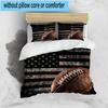 Sports Ball football Pattern 3pcs Bedding,Including 1pc Duvet Cover And 2pcs Pillowcases Perfect for Christmas,Ideal for Bedroom, Dormitory