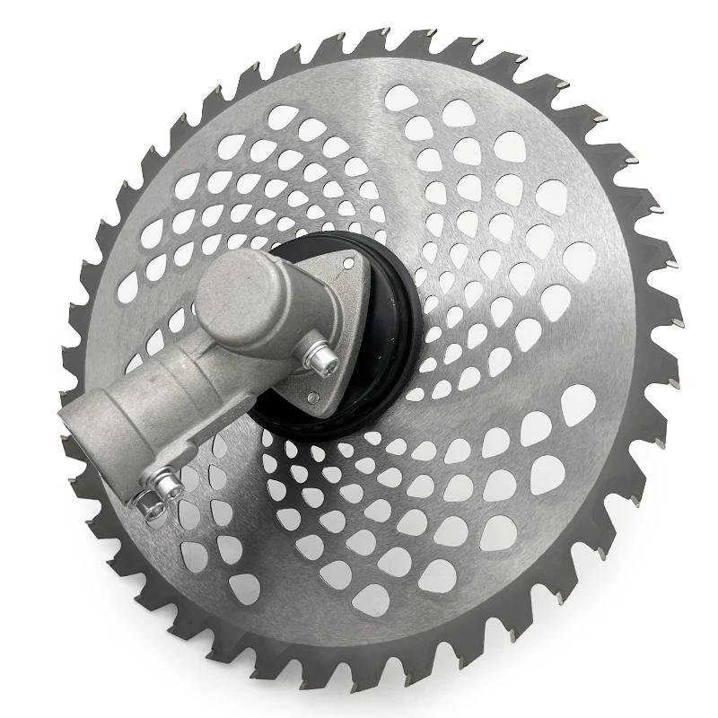 Brush Cutter Accessories Trimmer Garden Gardening Tools Lawn Mower Parts Grass Cutter Blade 40 Teeth Alloy 255mm