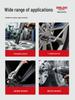 Delixi Electric Wrench Socket Set: Extended Air Gun Hex Bit for Auto Repair.