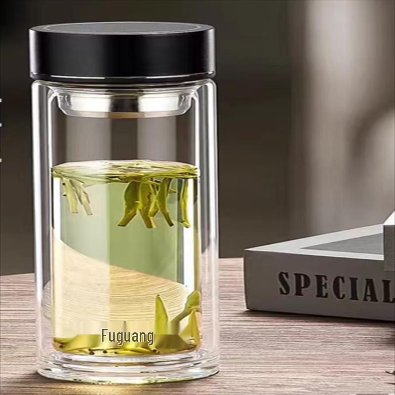 FUGUANG Huiyu Double-Layer Glass Cup