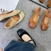 Fashion Designer Mary Jane Shoes Women Hand Stitch Casual Streetwear Ballet Flats Japanese Women Sling Shoes Loafers Zapatos De Mujer