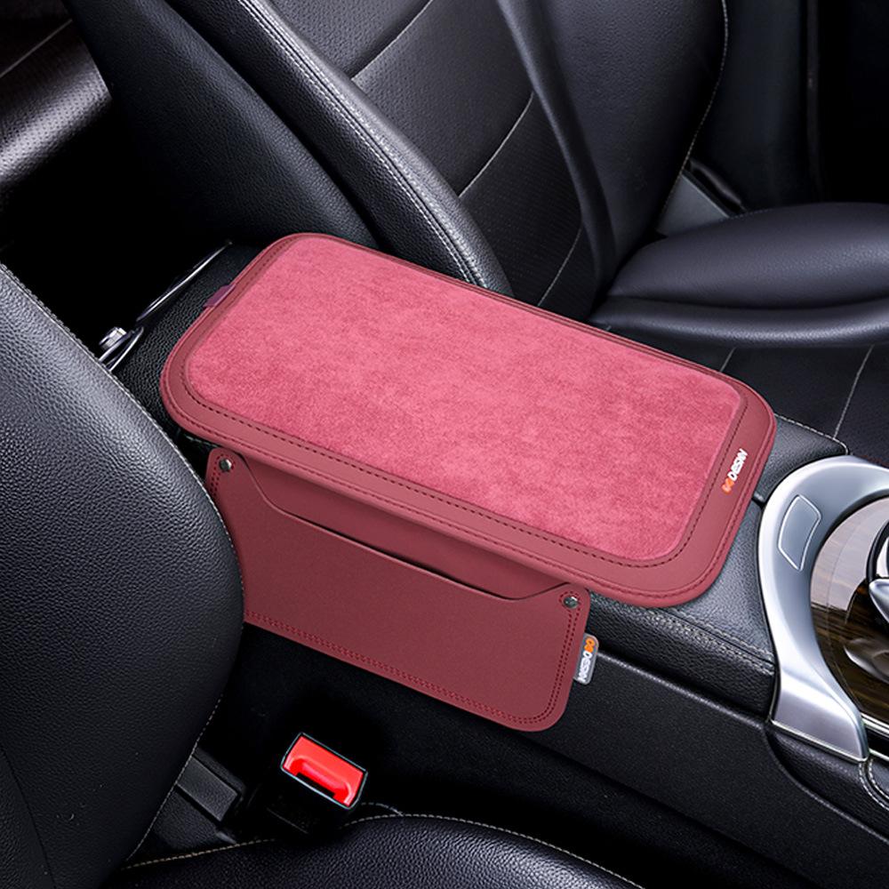 Multifunction Car Central Armrest Cushion Non-slip Storage Protective Pad For BYD Dolphin Seagull Tang EV Yuan Song PRO Qin DMI