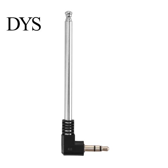 Tragbare Mini 3,5mm Stecker Teleskop FM Radioantenne für Auto Mobiltelefon