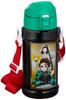 OSK Tasse Direkt Edelstahl Dämon Kimetsu no 600ml Flasche, Flasche, Slayer Yaiba, [Isoliert/Geschenkverpackt], SBR-600D, Grün/Schwarz