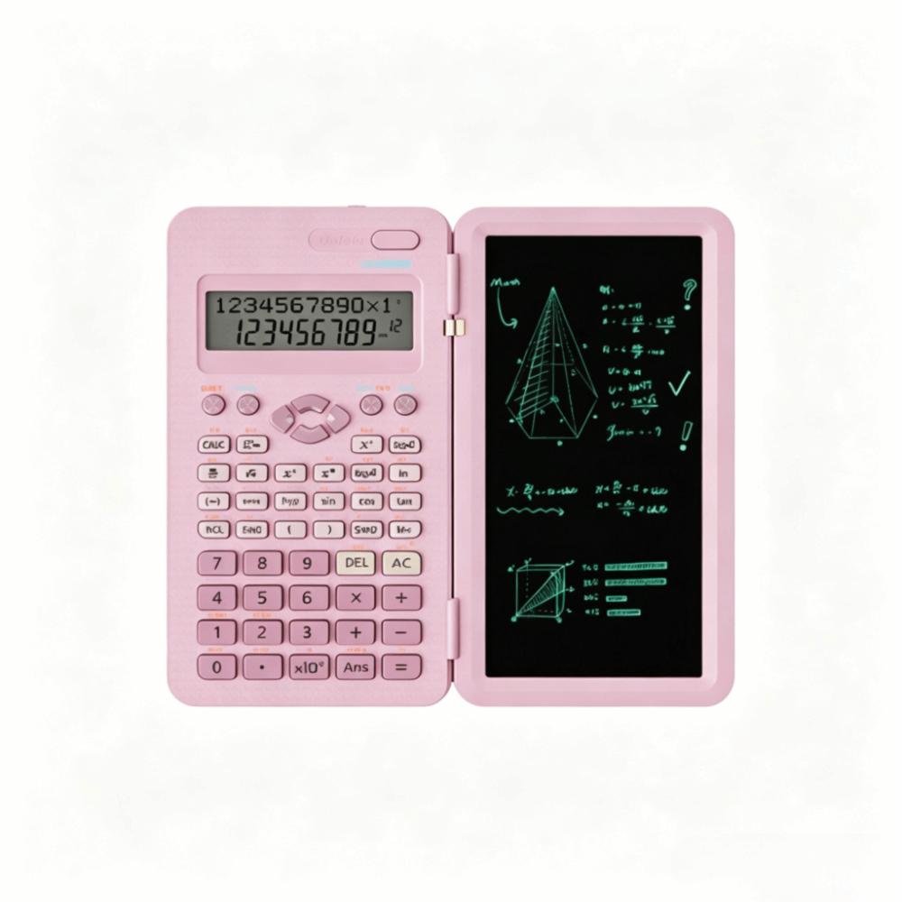 LCD Scientific Calculator Writing Pad Function Calculator Foldable Calculator Office