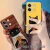 Cute Coffee Cat Matte TPU Mobile Phone Case for Xiaomi Redmi 15 14 13 12 A5 3 2 1 C Plus 4G 5G Colorful Printing Cover