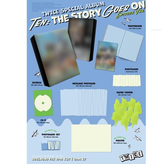 TWICE TEN The Story Goes On (EPISODE Ver) - Release 2025-10-10