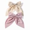 Shein Korean Style Double-Sided Satin Bow Hair Clip
