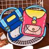 5 Stück Kreative Geschenkverpackungsbeutel Lunchbeutel Schultaschen Cartoon Schultaschenform Selbstverschließende Beutel Geburtstag Abschlussfeier Geschenk