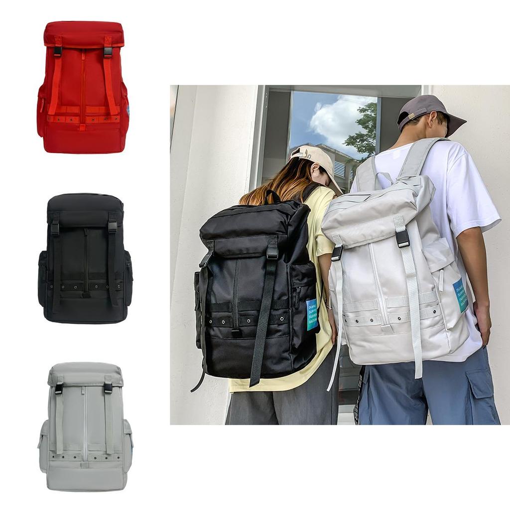 Nylon College Backpack For Men And Women With Large Capacity For Daily Use