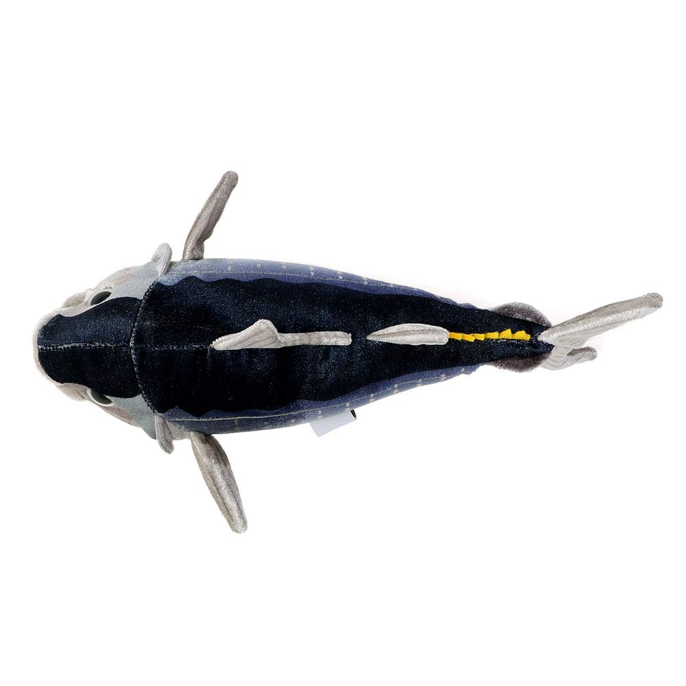 Calorata Bluefin Tuna Plush Toy Soft to the Realistic Creature Toy Gift Tuna Gift (Juvenile), Touch, (Sea Toy), Doll, Mascot/Birthday (Twice Tested),