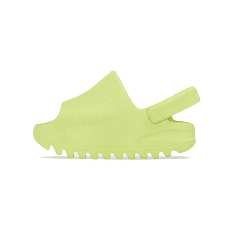 Adidas Yeezy Slide Glow Green 2022 Infants HQ4119 23