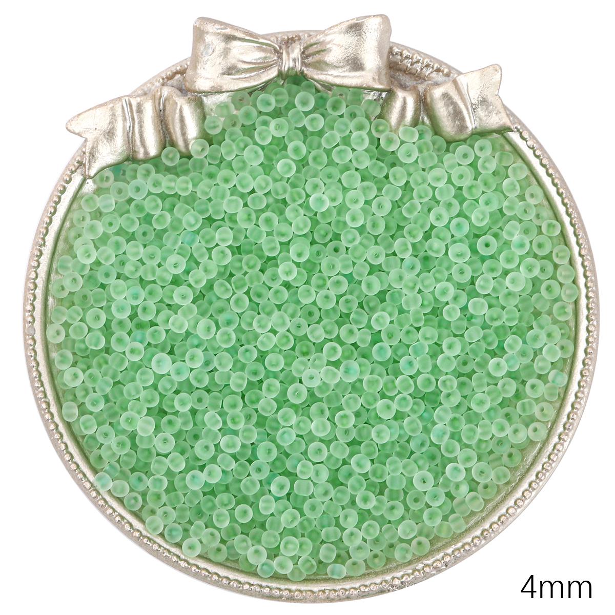 

Прозрачные матовые чешские стеклянные бусины, свободные бусины для изготовления ювелирных изделий своими руками, швейные бусины, аксессуары C16 4mm 100pcs