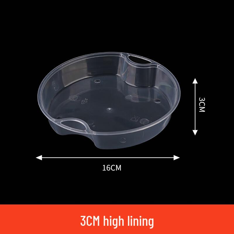 Round Double-Layer Soup Noodle Takeaway Container Set
