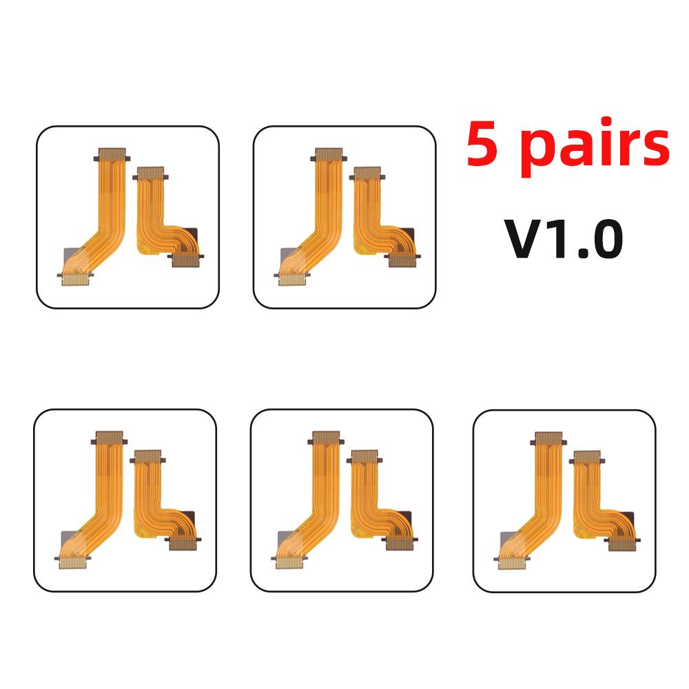 1/5 Pairs Replacement R2 L2 L1 R1 Trigger Button Ribbon Flex Cable for PS5 Dualsense Controller BDM-010 020 Motor Connect Cable 5