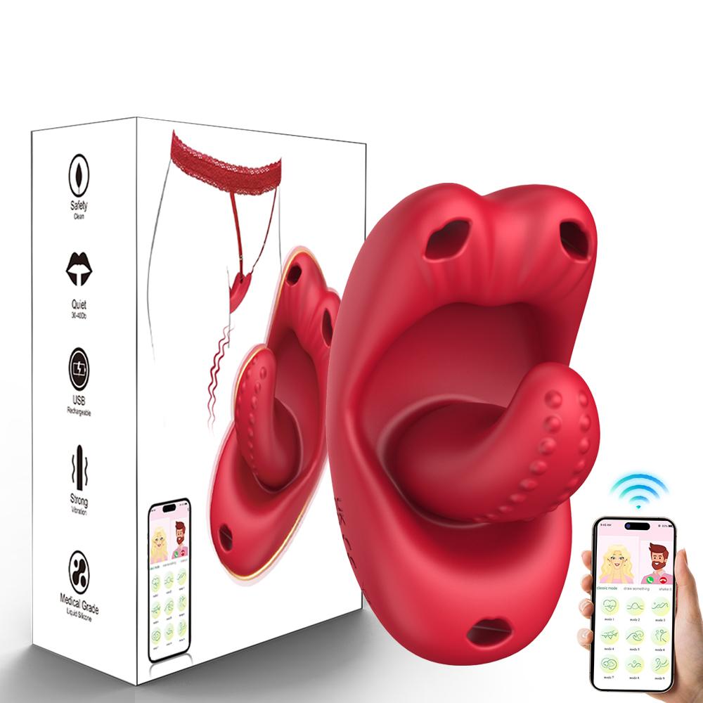 Women's Panty Vibrator APP Controlled Wearable G Spot Massager Butterfly Sex Toy for Couples Sexual Tool Female Pleasure Device