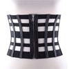 Gothic Solid Color Lift Up Female Waist Corset Wide PU Leather Belt Women Fashion Slimming Waistband Elasticity Corsets