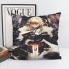 Anime Fate Zero Stay Night Saber Pillow Case Square Pillow Bedroom Sofa Leisure Comfort Cushion Car Living Room Home Decoration