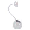 36W Gooseneck Nail Light Rechargeable Quick Drying Cordless LED Nail Lamp Manicure Dryer for Gel Polish White