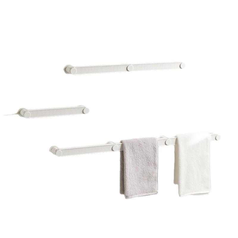 No-Drill Wall-Mounted Bathroom Slipper Storage Rack