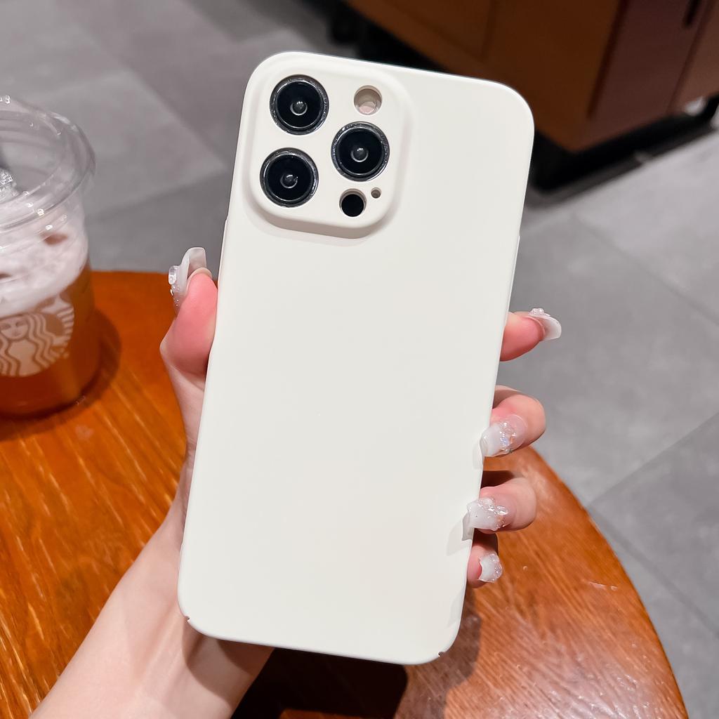 For iPhone 13 Pro PC Phone Case Rubberized Skin-touch Protective Phone Cover