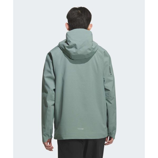 Adidas Terrex Xploric 2 Layer Jacket Outdoor Waterproof Breathable Woven Long Sleeve Jacket Men Jackets KD6882