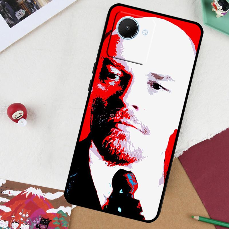 lenin Soviet Union flag For Realme GT 7 Pro GT 6 5 6T 10 11 12 13 14 Pro Plus C61 C53 C51 C21Y C25S C75 C55 C67 Case