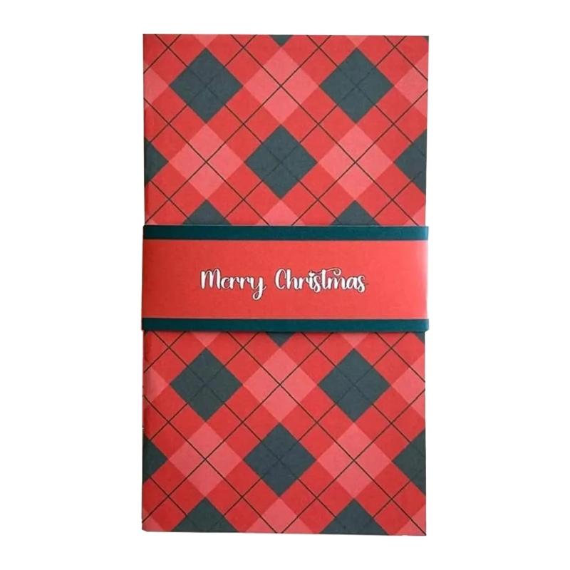 Customizable Holiday Gifts Card Holders With 4 Slots Gifts Card Presentation For Family Friend Festival DIY Messages